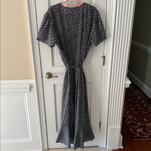 Floral Black Maxi Dress - Picture 4 of 4